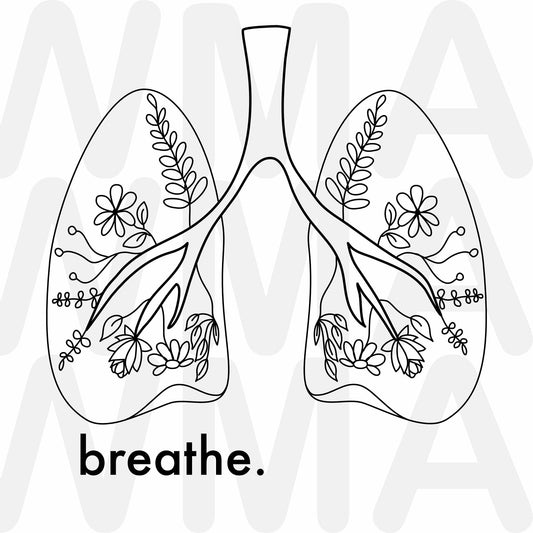 Breathe | Coloring Page