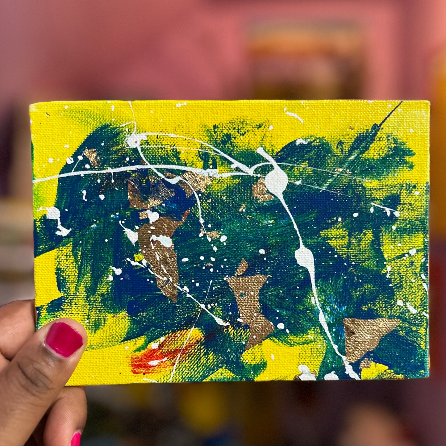 Absinthe Dream |  Original Canvas Panel